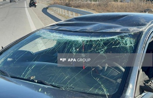 Passenger cars collide in Shamkir, killing 5 people, including two children