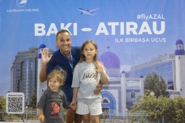 Azerbaijan Airlines successfully operates its first flight to Atyrau - PHOTO 