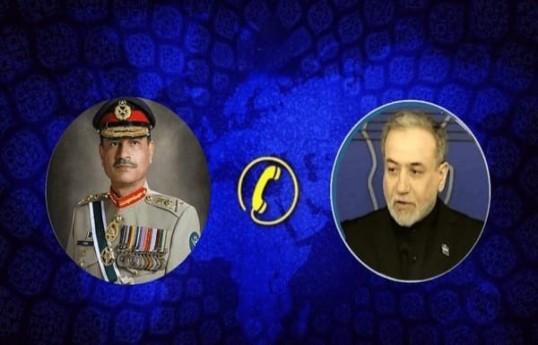 Iranian FM, Pakistan army chief discuss regional developments, diplomacy