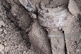 Military ammunition from First Karabakh War discovered at Garaghaji cemetery in Aghdam - PHOTO 