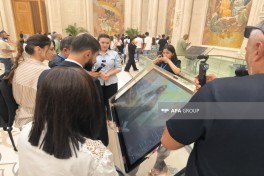 Azerbaijani media representatives visit Center of Islamic Civilization in Uzbekistan - PHOTO 