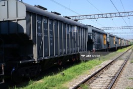 26 wagons of wheat sent from Russia to Armenia in transit through Azerbaijan - UPDATED  - PHOTO 