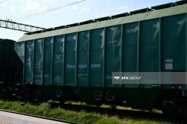 26 wagons of wheat sent from Russia to Armenia in transit through Azerbaijan - UPDATED  - PHOTO 