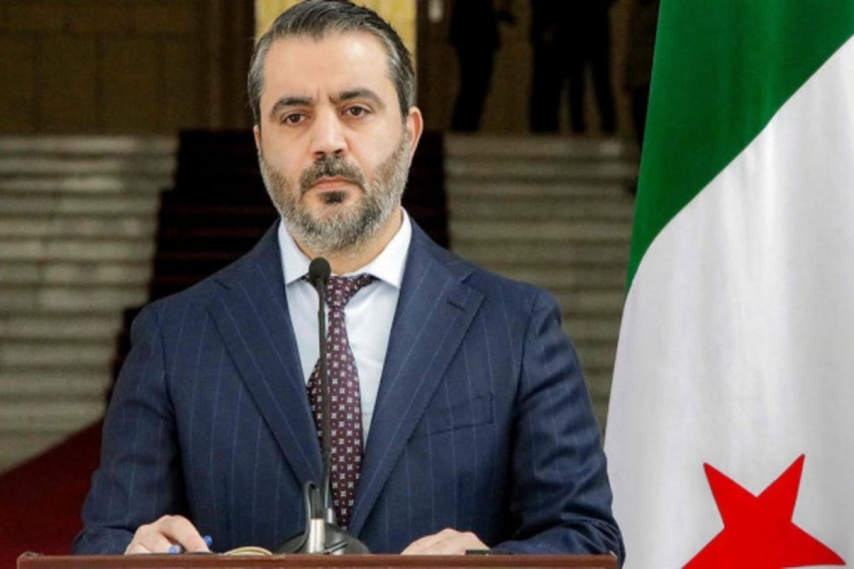 Syrian Foreign Minister Asaad al-Shaibani