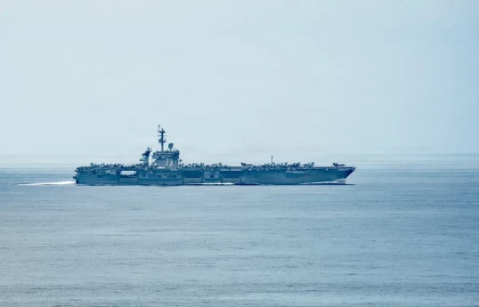 USS George Washington begins operations in Middle East