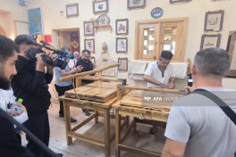 Azerbaijani media representatives visit “Eternal City” in Samarkand - PHOTO 