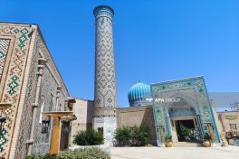 Azerbaijani media representatives visit “Eternal City” in Samarkand - PHOTO 