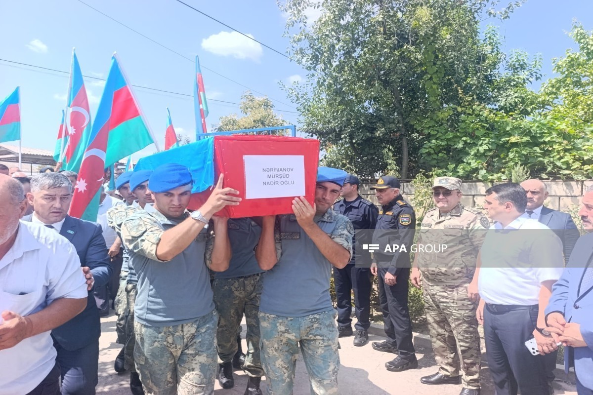 Remains of missing martyr of First Karabakh War Murshud Narimanov buried in Imishli - <span class="red_color">PHOTO
