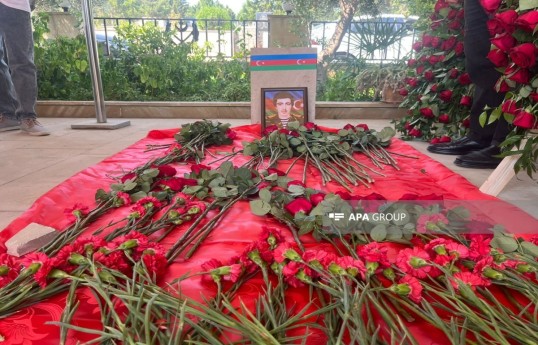 Remains of First Karabakh War martyr Akif Gurbanov laid to rest in Baku - PHOTO 