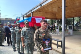 Remains of First Karabakh War martyr Akif Gurbanov laid to rest in Baku - PHOTO 