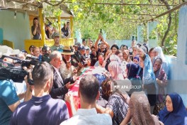 Remains of First Karabakh War martyr Sardar Ismayilov laid to rest in Neftchala - PHOTO 