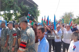 Remains of First Karabakh War martyr Sardar Ismayilov laid to rest in Neftchala - PHOTO 