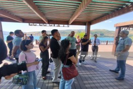 Azerbaijani journalists familiarize themselves with Sea Breeze Uzbekistan tourism project - PHOTO 