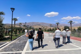 Azerbaijani journalists familiarize themselves with Sea Breeze Uzbekistan tourism project - PHOTO 