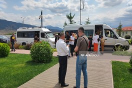 Resettlement convoys arrive in Khankendi, Khojaly and Aghdara, families receive keys - UPDATED  - PHOTO 