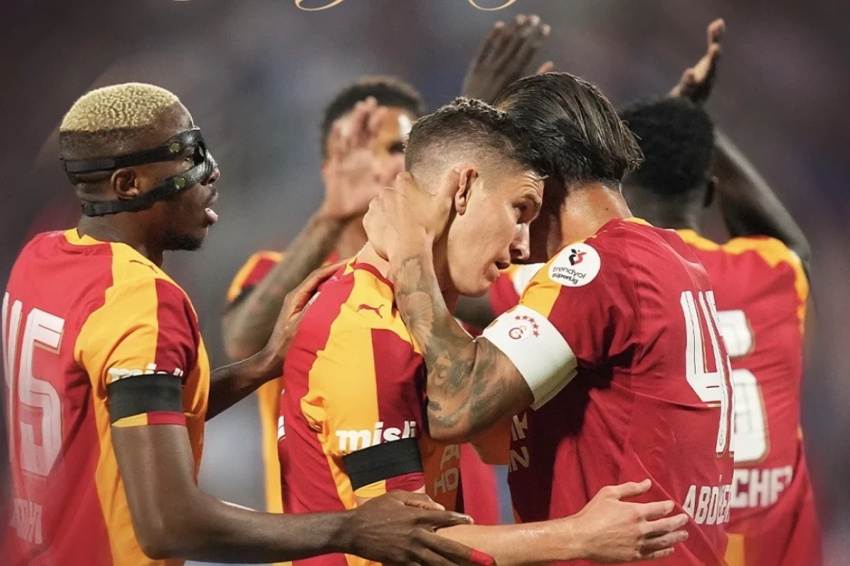 Galatasaray defeated Erzurumspor in Turkish football championship match