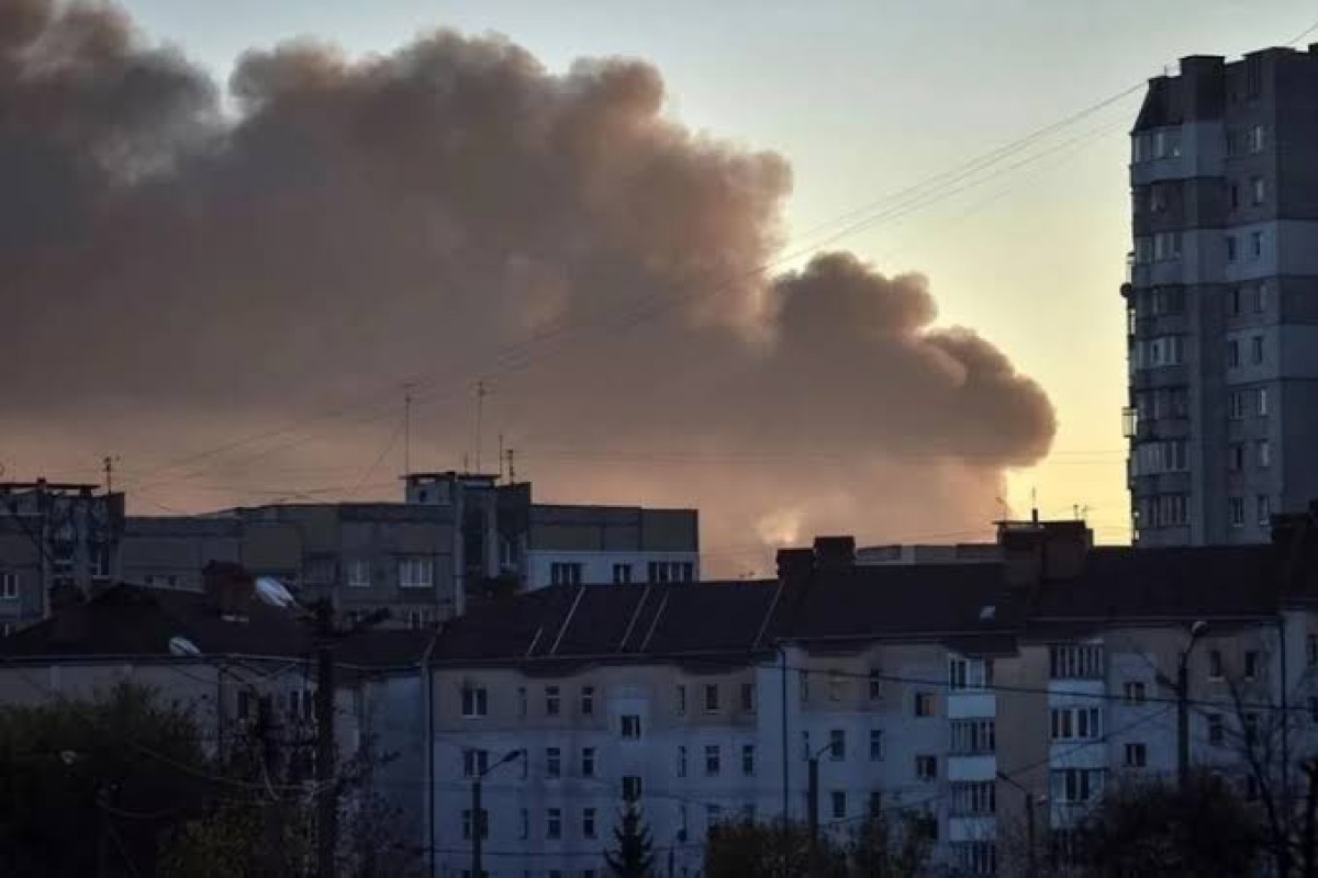 Explosion occurs in Ukraine’s Mykolaiv