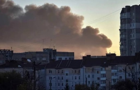 Explosion occurs in Ukraine’s Mykolaiv