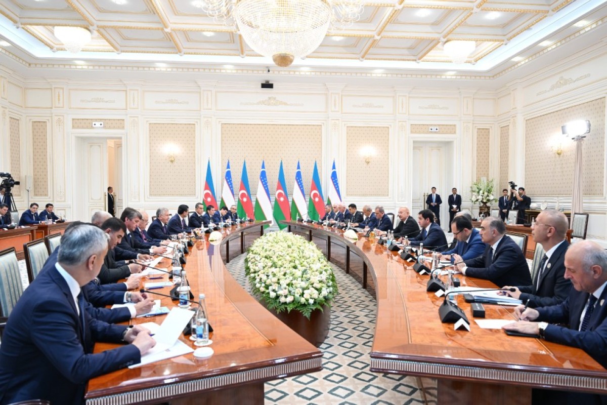 Tashkent hosted third meeting of Supreme Interstate Council of Azerbaijan and Uzbekistan-<span class="red_color">PHOTO