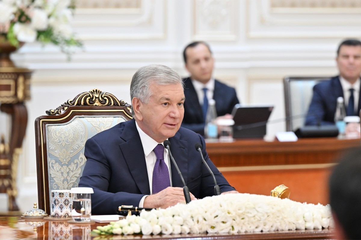 President of the Republic of Uzbekistan Shavkat Mirziyoyev