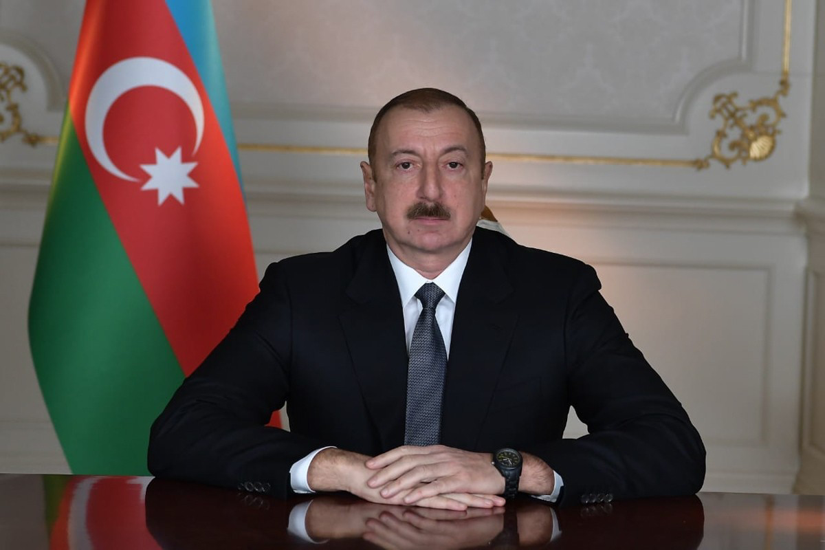 Azerbaijani President Ilham Aliyev