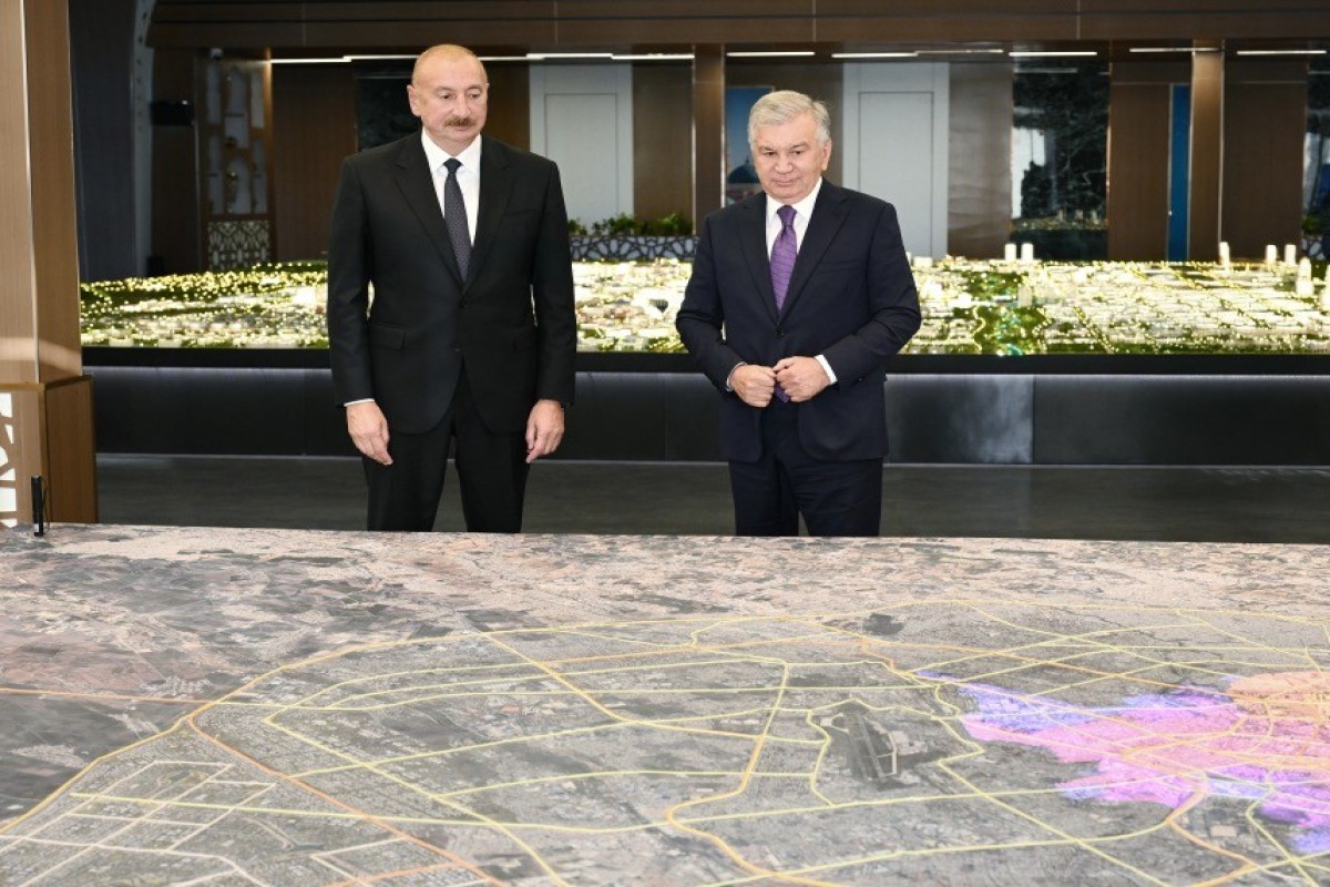 President Ilham Aliyev familiarized himself with “New Tashkent” — Uzbekistan’s largest urban development project