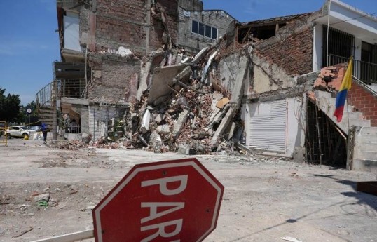 329 reported dead in Colombia quake