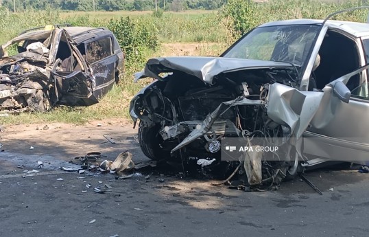 Three killed in car crash in Azerbaijan's Gazakh