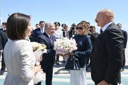 President Ilham Aliyev arrives in Uzbekistan for state visit-VIDEO 