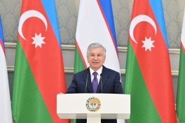 Award ceremony for Presidents of Azerbaijan and Uzbekistan held in Tashkent-VIDEO 