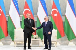 Award ceremony for Presidents of Azerbaijan and Uzbekistan held in Tashkent-VIDEO 