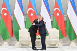 Award ceremony for Presidents of Azerbaijan and Uzbekistan held in Tashkent-VIDEO 