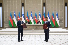Signing and exchange ceremony of Azerbaijan-Uzbekistan documents held in Tashkent -PHOTO 