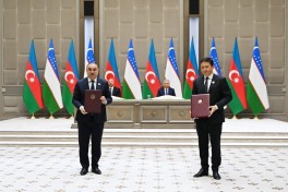 Signing and exchange ceremony of Azerbaijan-Uzbekistan documents held in Tashkent -PHOTO 
