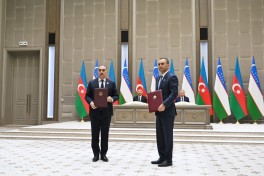 Signing and exchange ceremony of Azerbaijan-Uzbekistan documents held in Tashkent -PHOTO 