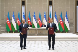 Signing and exchange ceremony of Azerbaijan-Uzbekistan documents held in Tashkent -PHOTO 