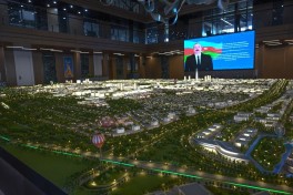 President Ilham Aliyev familiarized himself with “New Tashkent” — Uzbekistan’s largest urban development project