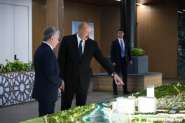 President Ilham Aliyev familiarized himself with “New Tashkent” — Uzbekistan’s largest urban development project