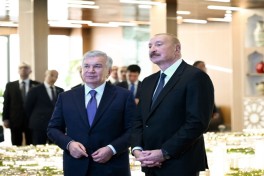 President Ilham Aliyev familiarized himself with “New Tashkent” — Uzbekistan’s largest urban development project