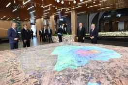 President Ilham Aliyev familiarized himself with “New Tashkent” — Uzbekistan’s largest urban development project
