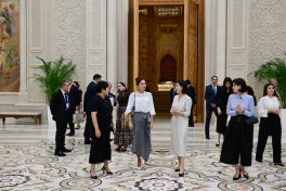 First Lady of Azerbaijan visited Islamic Civilization Center in Tashkent