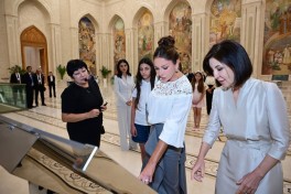 First Lady of Azerbaijan visited Islamic Civilization Center in Tashkent