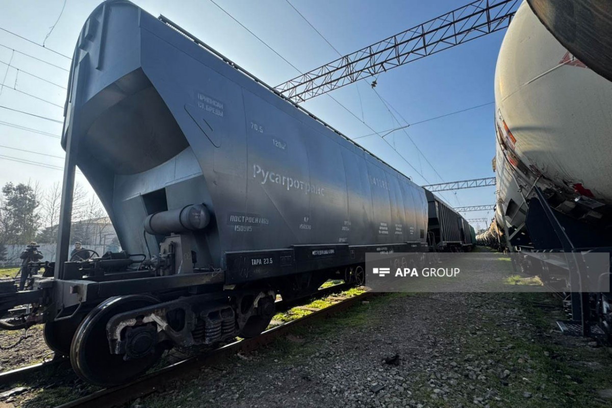 Seven wagons of propane shipped from Russia to Armenia via Azerbaijan