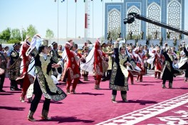 President Ilham Aliyev and First Lady Mehriban Aliyeva arrived in Bukhara from Tashkent - VIDEO 