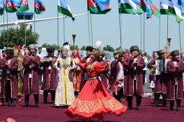 President Ilham Aliyev and First Lady Mehriban Aliyeva arrived in Bukhara from Tashkent - VIDEO 