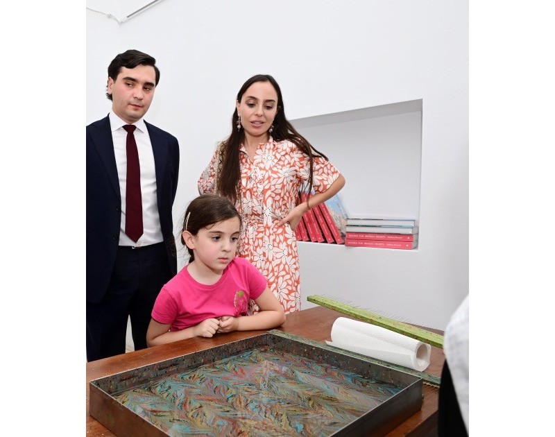 Leyla Aliyeva explores works of first Bukhara Biennial-PHOTO 