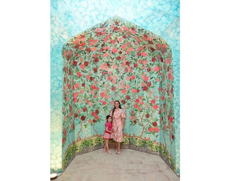 Leyla Aliyeva explores works of first Bukhara Biennial-PHOTO 