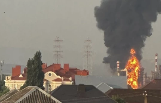 Ukrainian drone strikes hit oil refinery in Russia’s Krasnodar region, killing two