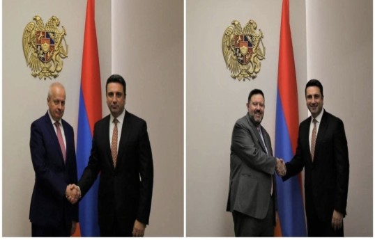 Armenian Security Council Secretary meets US, Russian representatives