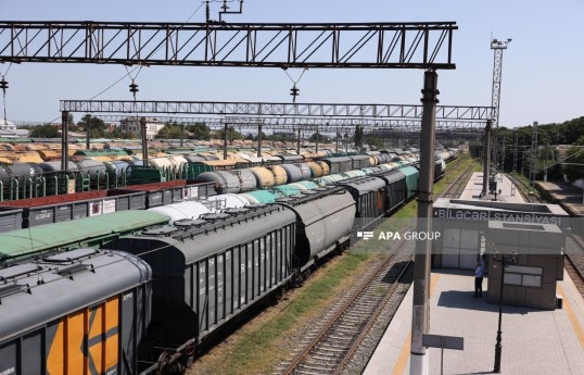 14 wagons of wheat and one wagon of timber sent from Russia to Armenia via Azerbaijan